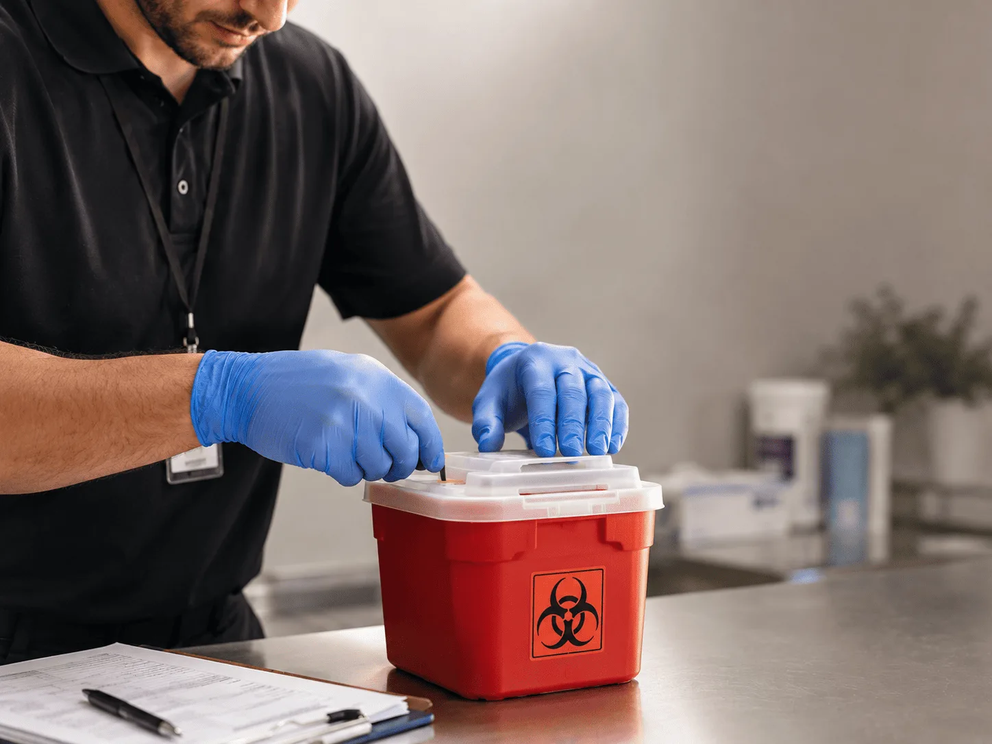 Why choose Sharps Waste Disposal in Oakford, IN